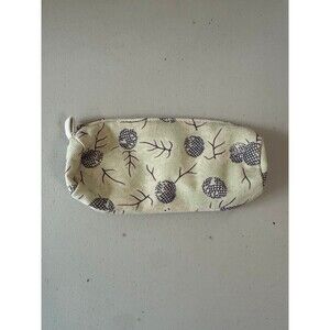 SoHa Living Hawaii Botanical Canvas Cosmetic Pencil Zipper Pouch